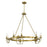 Savoy House Sullivan Chandelier, Warm Brass