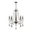 Savoy House Kenwood Chandelier, Weathered Ash