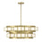 Savoy House Gideon 6 Light Chandelier, Warm Brass - 1-3166-6-322