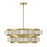 Savoy House Gideon Chandelier, Warm Brass