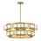 Savoy House Gideon Chandelier, Warm Brass