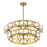 Savoy House Gideon Chandelier, Warm Brass