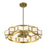 Savoy House Gideon Chandelier, Warm Brass