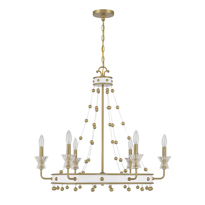 Savoy House Iris 6 Light Chandelier