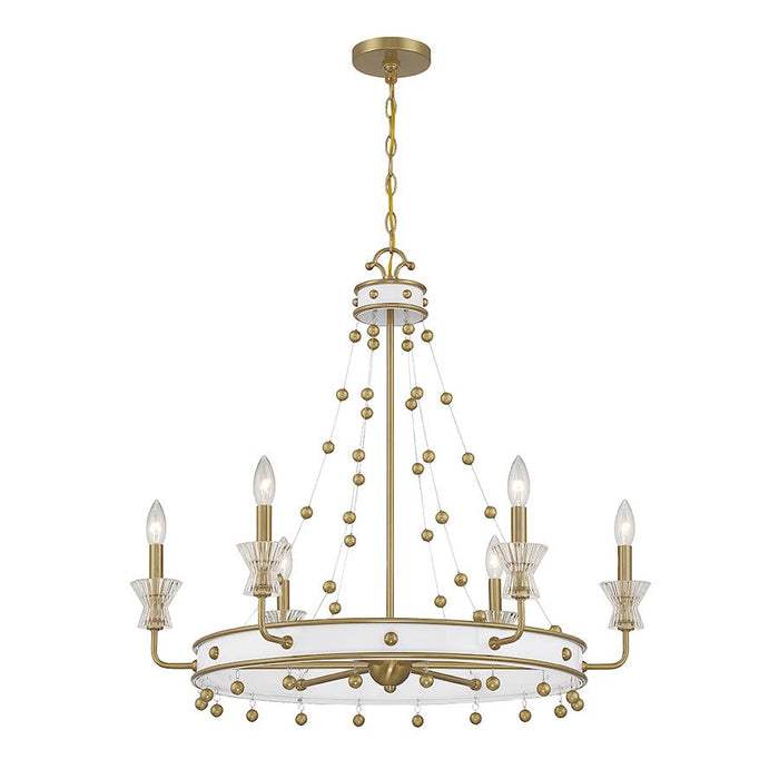 Savoy House Iris 6 Light Chandelier