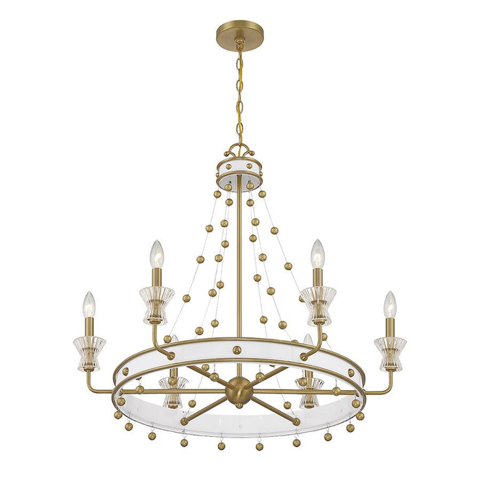 Savoy House Iris 6 Light Chandelier