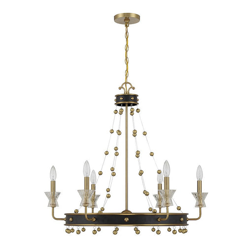 Savoy House Iris 6 Light Chandelier