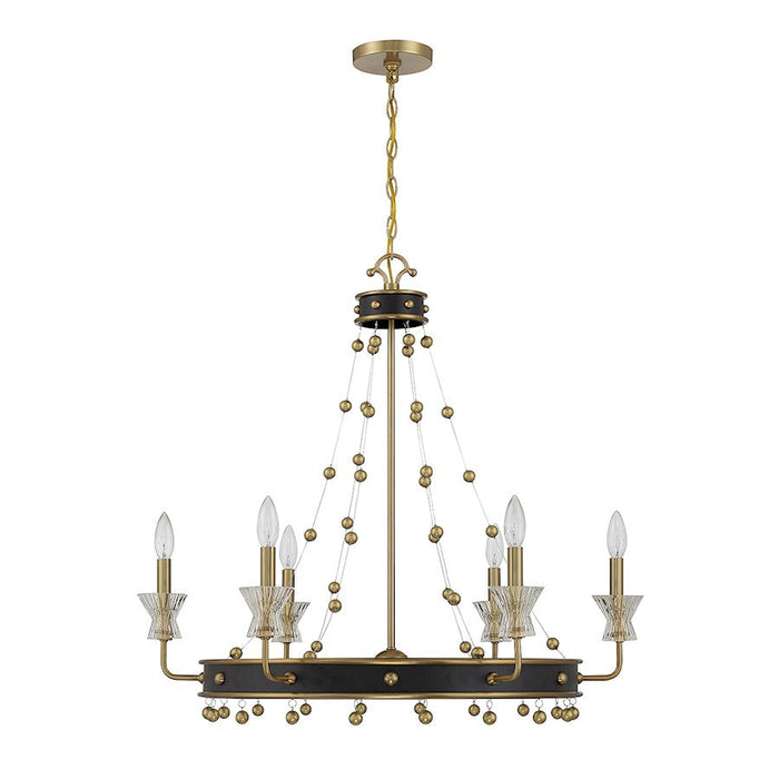 Savoy House Iris 6 Light Chandelier