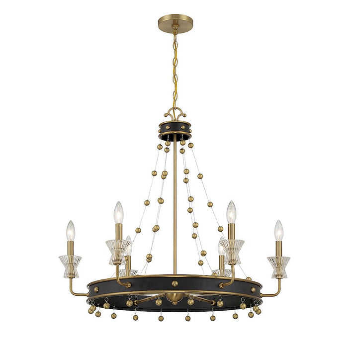 Savoy House Iris 6 Light Chandelier