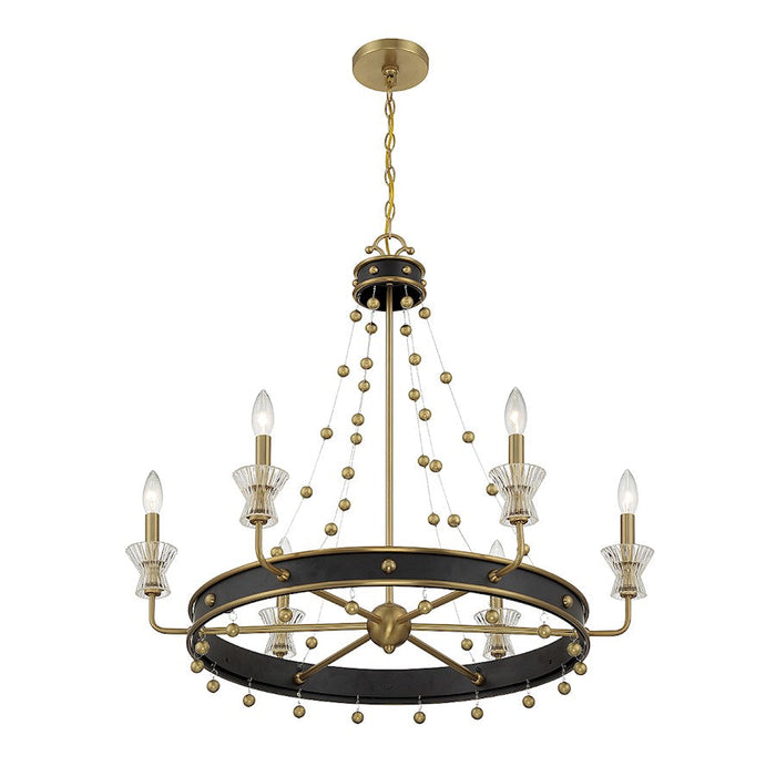 Savoy House Iris 6 Light Chandelier