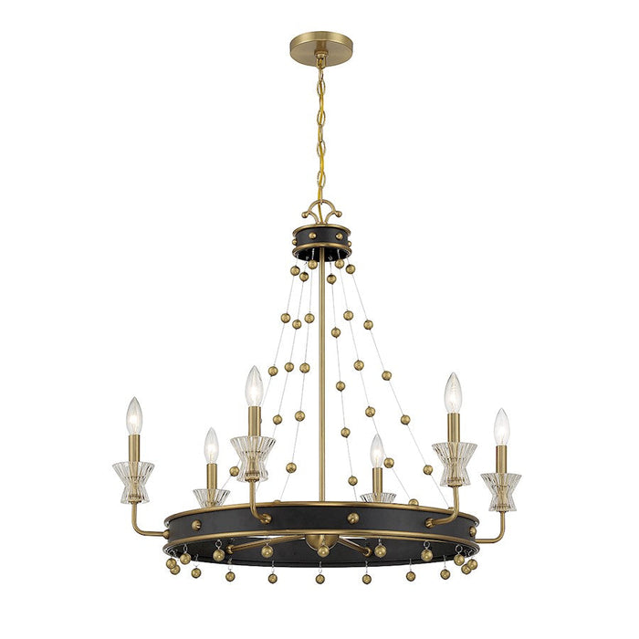 Savoy House Iris 6 Light Chandelier