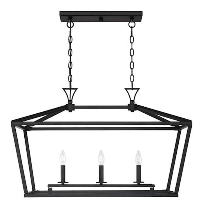 Savoy Essentials Townsend 3-Light Linear Chandelier