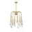 Savoy House Anholt Chandelier, Noble Brass