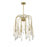 Savoy House Anholt Chandelier, Noble Brass