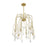 Savoy House Anholt Chandelier, Noble Brass