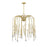 Savoy House Anholt Chandelier, Noble Brass