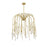 Savoy House Anholt Chandelier, Noble Brass