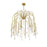 Savoy House Anholt Chandelier, Noble Brass