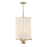 Savoy House Wynwood 4 Light Chandelier, Warm Brass - 1-7750-4-322