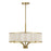 Savoy House Wynwood Chandelier, Warm Brass