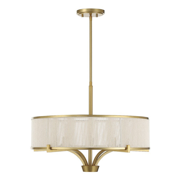 Savoy House Wynwood Chandelier, Warm Brass