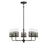 Savoy House Granada Chandelier, Gunsmoke/Gray