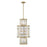 Essentials Rohe 8 Light Pendant, Warm Brass - 3-2226-8-322