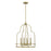 Essentials Diplomat 4 Light Pendant, Warm Brass - 3-6612-4-322