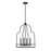 Essentials Diplomat 4 Light Pendant, Matte Black - 3-6612-4-89