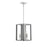 Savoy House Champlin 4 Light Pendant, Gray/Polished Nickel - 3-8881-4-175