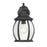 Savoy House Exterior Collection 14" Outdoor Wall Lantern, Black/Bevel