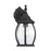 Savoy House Exterior Collection 14" Outdoor Wall Lantern, Black/Bevel