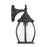 Savoy House Exterior Collection 14" Outdoor Wall Lantern, Black/Bevel