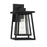 Savoy House Denver 1 Light 8" Outdoor Wall Lantern, Black/Seeded - 5-2021-BK