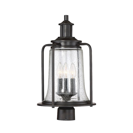 Savoy House Tacoma 3 Light Outdoor Post Lantern, English Bronze