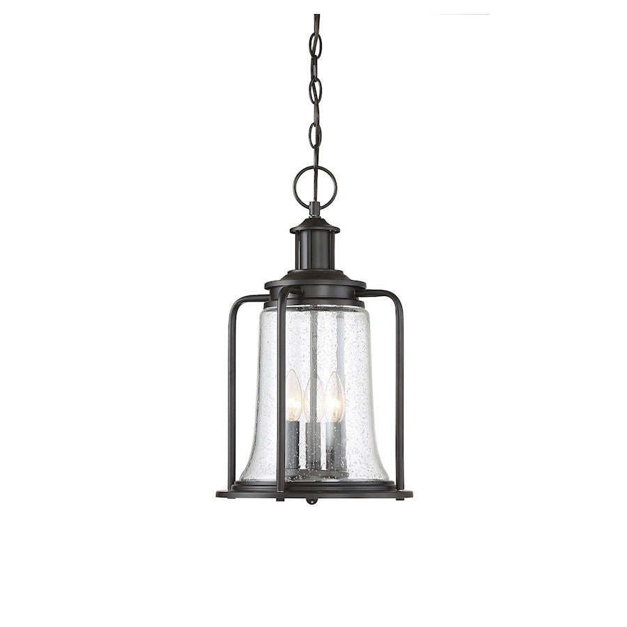 Savoy House Tacoma 3 Light Outdoor Hanging Lantern, English Bronze