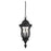 Savoy House Monticello 3 Light Hanging Lantern, Black - 5-302-BK
