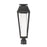 Savoy House Brookline LED Outdoor Post Lantern, Matte Black/Clear