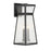 Savoy House Millford Outdoor Wall Lantern, Matte Black/Clear