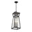 Savoy House Millford 3 Light Outdoor Hanging Lantern, Black/Clear