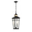 Savoy House Kingsley 2 Lt Outdoor Hanging Lantern, Black/Brass/Clear - 5-717-143