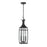 Savoy House Montpelier 3 Light Outdoor Hanging Lantern, Black/Clear