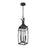 Savoy House Montpelier 3 Light Outdoor Hanging Lantern, Black/Clear