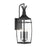 Savoy House Montpelier Outdoor Wall Lantern, Black/Clear