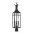 Savoy House Montpelier 3 Light Outdoor Post Lantern, Black/Clear - 5-769-BK