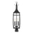 Savoy House Montpelier 3 Light Outdoor Post Lantern, Black/Clear