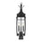 Savoy House Montpelier 3 Light Outdoor Post Lantern, Black/Clear