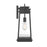 Savoy House Boone 1 Light Outdoor Wall Lantern, Black/Clear