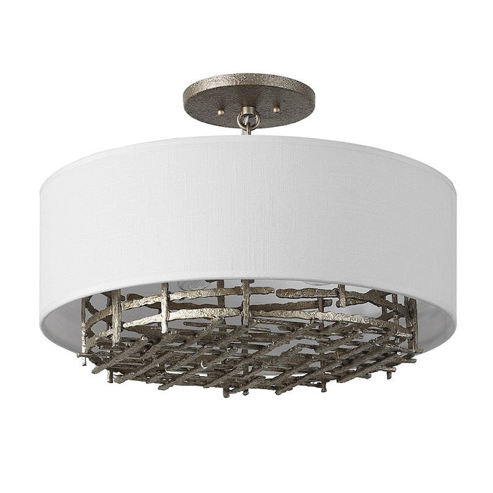 Savoy House Cameo 4-Light Conv Semi-Flush/Pendant, Campagne Luxe