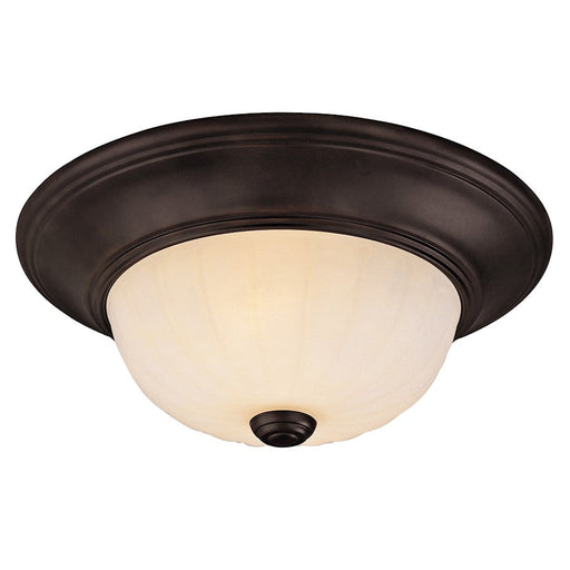 Savoy House 2 Light 11" Flush Mount, English Bronze - 6-11264-11-13